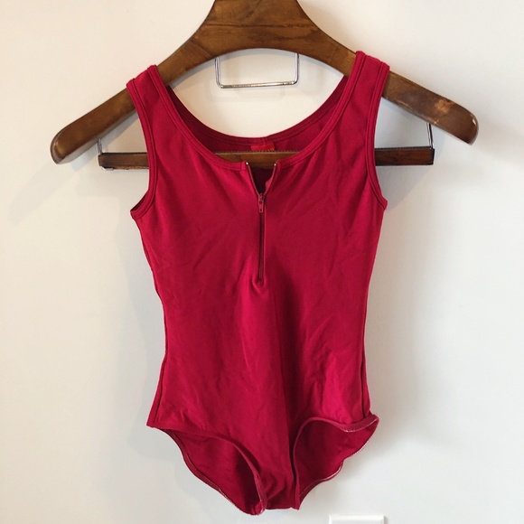 YUMIKO "CORA" LETOARD ZIP UP RED / BURGUNDY - Picture 2 of 4